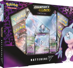 Pokemon Champion's Path Hatterene V Collection Box